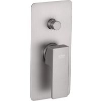 Смеситель для душа Remer Absolute AU09KBNPO Никель брашированный матовый — фото 1, Смеситель для душа