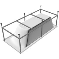 Акриловая ванна Vayer Casoli 180x80 Гл000006808 без гидромассажа — фото 3, Акриловые ванны