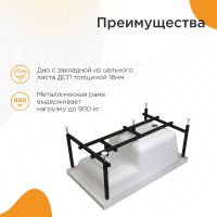 Товар: Акриловая ванна Radomir Vannesa Джоанна 120x70 2-01-0-0-1-253Р без гидромассажа - фото 10 Акриловая ванна Radomir Vannesa Джоанна 120x70 2-01-0-0-1-253Р без гидромассажа — фото 10, Ванны