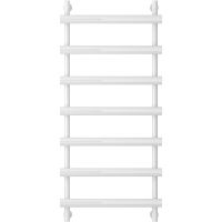 Водяной полотенцесушитель Сунержа Атлант 1200x500 12-0226-1250 Белый — фото 1, Водяные полотенцесушители