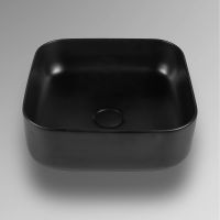 Товар: Раковина-чаша Bond 38 S57-388 Черная матовая - фото 3 Раковина-чаша Bond 38 S57-388 Черная матовая — фото 3, Раковины накладные