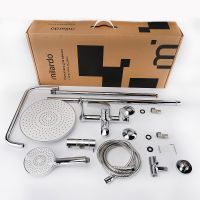 Душевая система Milardo Rora RORSB4FM06 Хром — фото 6, Душевые системы