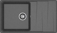 Товар: GRANFEST Мойка LEVEL 860L 1-чаша+крыло 860*500мм графит арт.GF- - фото 2 GRANFEST Мойка LEVEL 860L 1-чаша+крыло 860*500мм графит арт.GF- — фото 2, Кухонные мойки
