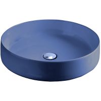 Раковина-чаша Artceram Cognac 48 COL002 16 00 Blu zaffiro — фото 1, Раковины накладные