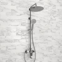 A166.116.127.010.CH Душевой комплект со смесителем — фото 1, Душевые стойки