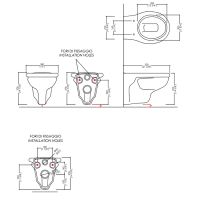 Унитаз Devon&Devon Etoile IBWCSET подвесной без сиденья — фото 2, Унитазы