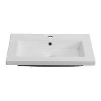 Керамическая раковина CEZARES CZR-8070-60 — фото 2, Раковины