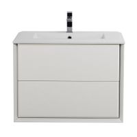 База подвесная под раковину с двумя выдвижными ящиками CEZARES BELLAGIO 54714 Bianco opaco — фото 1, Тумбы под раковину