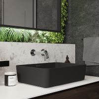 Товар: Раковина-чаша Aqueduto Espiral 50 ESP0440 Черная матовая - фото 2 Раковина-чаша Aqueduto Espiral 50 ESP0440 Черная матовая — фото 2, Раковины накладные