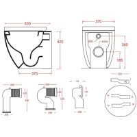 Товар: Унитаз Artceram File 2.0 FLV005 05 30 приставной Белый матовый без сиденья - фото 2 Унитаз Artceram File 2.0 FLV005 05 30 приставной Белый матовый без сиденья — фото 2, Приставные унитазы