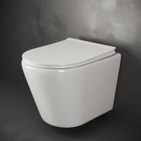 Унитаз Ceramicanova Highlight Rimless CN1804 подвесной с сиденьем Микролифт — фото 15, Подвесные унитазы