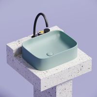 Раковина-чаша Ceramicanova Element 51 CN6052MLG Зеленая матовая — фото 17, Раковины накладные