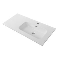 Керамическая раковина, чаша справа, CEZARES CZR-8095-100-R — фото 1, Раковины