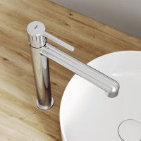 Товар: Смеситель для раковины Iddis Aiger Хром глянцевый арт-AIGSB01i01 - фото 3 Смеситель для раковины Iddis Aiger Хром глянцевый арт-AIGSB01i01 — фото 3, Смесители для раковины