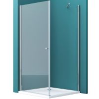 Душевой уголок BelBagno Etna 100х100 ETNA-A-1-100-C-Cr профиль Хром стекло прозрачное — фото 1, Квадратные душевые уголки