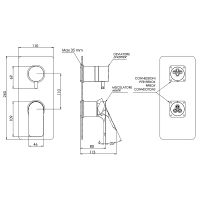 Товар: Смеситель для душа Remer Infinity I93KBBG Золото брашированное - фото 2 Смеситель для душа Remer Infinity I93KBBG Золото брашированное — фото 2, Смеситель для душа