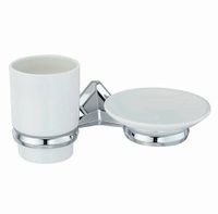 Aller K-1126C Держатель стакана и мыльницы — фото 1, Комплектующие для туалета