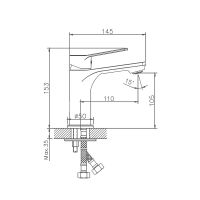 Смеситель для раковины Haiba Хром арт-HB10559 — фото 2, Смесители для раковины