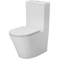 Унитаз компакт Ambassador Ritz 237K19001RS с бачком и сиденьем Микролифт — фото 1, Напольные унитазы