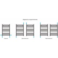Водяной полотенцесушитель Сунержа Аркус 800х500 03-0251-8050 Золото — фото 2, Водяные полотенцесушители