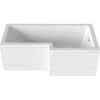 Акриловая ванна Bas Эсте 170x85 R без гидромассажа арт-В 00124 — фото 6, Акриловые ванны