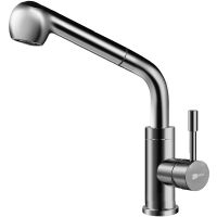 Смеситель для кухни Lemark Expert LM5076S Нержавеющая сталь — фото 1, Смесители для кухни