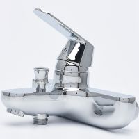 Смеситель для ванны AQUAme Prato Хром арт-AQMP6132 — фото 6, Смеситель для ванны