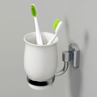 K- Подстаканник одинарный арт-24128 — фото 2, Стаканы для зубных щеток