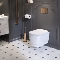 Унитаз Ambassador Royal 263K19002RS подвесной с сиденьем Микролифт — фото 2, Подвесные унитазы