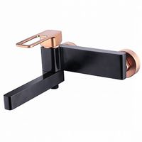 Товар: Смеситель для ванны Iddis Slide SLIBG00i02 Черный Розовое золото - фото 5 Смеситель для ванны Iddis Slide SLIBG00i02 Черный Розовое золото — фото 5, Для душа и ванны