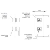 Смеситель для душа Remer Energy EY92KBBO Белый матовый — фото 2, Смеситель для душа