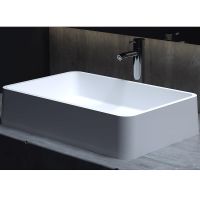 Раковина-чаша Salini Gloria 60 307 1102207M Белая матовая — фото 1, Раковины накладные