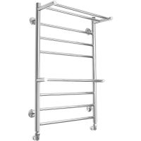 Водяной полотенцесушитель Domoterm Медея сп2 П8 500x800 с двумя полками Хром — фото 3, Водяные полотенцесушители