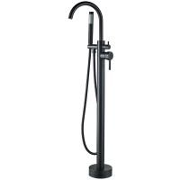 Смеситель для ванны Boch Mann Braies BM8921 Чёрный матовый — фото 1, Смесители напольные