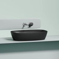 Раковина-чаша Ceramicanova Element 60 CN6049MB Черная матовая — фото 8, Раковины накладные