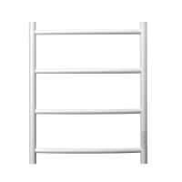 Полотенцесушитель электрический Point Афина PN04856W П4 500x600 диммер справа, белый — фото 1, Электрические полотенцесушители