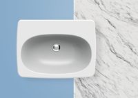 Раковина Artceram Civitas 68 CIL001 01 00 Белая — фото 3, Раковины подвесные