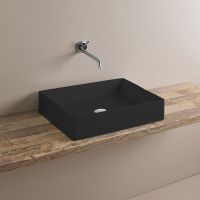 Раковина-чаша Artceram Scalino 55 SCL002 17 00 Черная матовая — фото 4, Раковины накладные