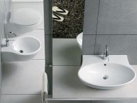 Раковина Hatria Nido 56 Y0TT01 Белая — фото 3, Раковины