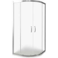 Товар: Душевой уголок Good Door Infinity R-90-G-CH 90x90 профиль Хром стекло Грейп - фото 1 Душевой уголок Good Door Infinity R-90-G-CH 90x90 профиль Хром стекло Грейп — фото 1, Душевые уголки четверть круга