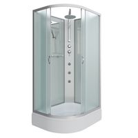 Душевая кабина Niagara Classic NG-33184-14RBKTG (110х80х210) средний поддон(26см),стекло матовое,4 м — фото 1, Душевые кабины