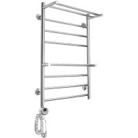 Электрический полотенцесушитель Domoterm Медея сп2 П8 500x800 EL с двумя полками Хром — фото 4, Электрические полотенцесушители