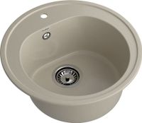 GRANFEST Мойка RONDO 510 1-чаша D-508мм топаз арт.GF- — фото 1, Кухонные мойки