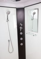 Товар: Душевая кабина Niagara Classic NG-6701-14G (90х90х215) средний поддон(26см),черный,стекло прозрачное - фото 5 Душевая кабина Niagara Classic NG-6701-14G (90х90х215) средний поддон(26см),черный,стекло прозрачное — фото 5, Душевые кабины