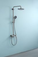 Душевая система Raglo R03.24.09 Графит матовый — фото 26, Душевые стойки