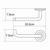 Товар: Аксесс Rhein K-6296O Держатель д/туал бумаги,без крышки (блистер), WasserKRAFT - фото 4 Аксесс Rhein K-6296O Держатель д/туал бумаги,без крышки (блистер), WasserKRAFT — фото 4, Комплектующие для туалета