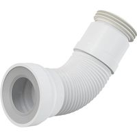 Фановая труба Alcaplast A970 гофровая Белый — фото 1, Гофры и отводы