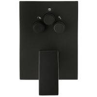 Душевая система ALMAes Eden TVZ-0817 Черная матовая — фото 4, Душевые системы