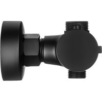 Смеситель для душа Swedbe Hermes 9022B с термостатом Черный матовый — фото 3, Смеситель для душа