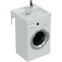 Раковина СанТа Венера 60 900162 на стиральную машину Белая — фото 3, Раковины на стиральную машину